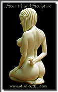 femme petit, sculpture, figurines, nudes, women, resin figures, 