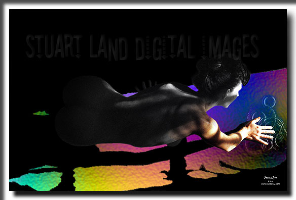 Liquid Dreams, digital painting, surreal painting, fantasy art, nudes, painting, illusion
