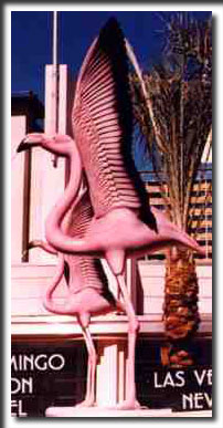 Flamingo water fountain, Flamingo, Flamingo Hotel, Las Vegas,  figure sculpture,nude sculpture,figure sculptor,sculptor,nudes,figurines,movie props,film,motion picture props,theme parks,hotels,museums,commercial sculpture,foam sculpting,las vegas,disneyland,luxor,amusement parks,stuart land,studiosl